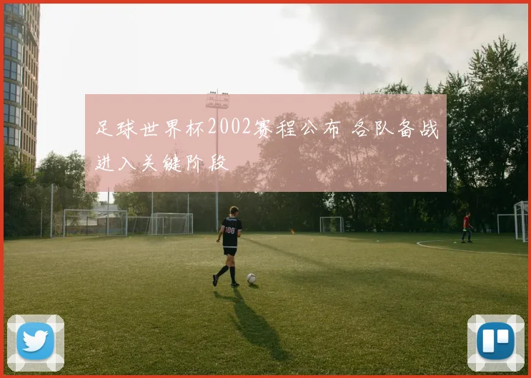 足球世界杯2002赛程公布 各队备战进入关键阶段